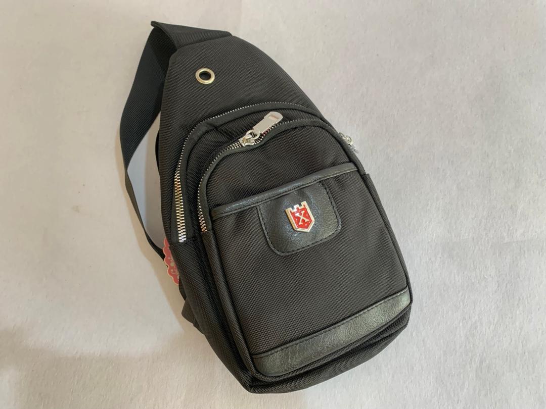 Tactical Urban Crossbody Sling Bag – Stealth Black