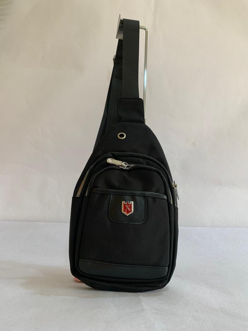 Tactical Urban Crossbody Sling Bag – Stealth Black