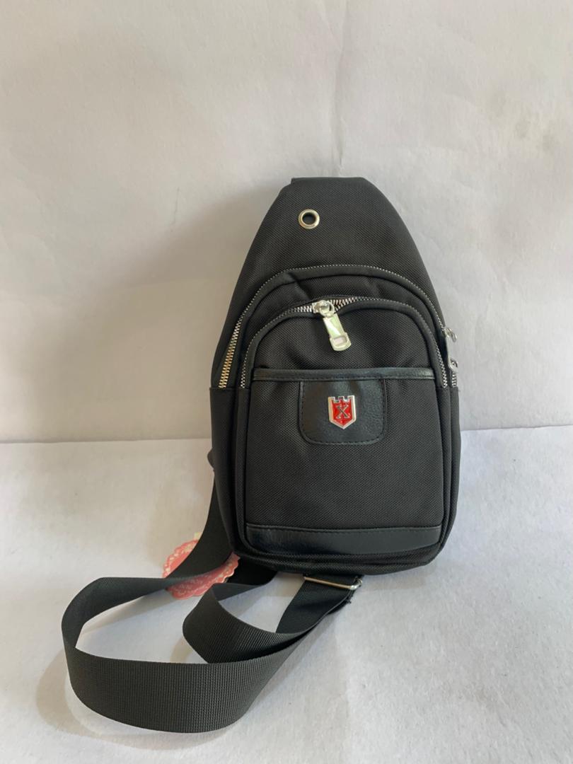 Tactical Urban Crossbody Sling Bag – Stealth Black