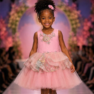 Floral Princess Dress (Ages 3–4)