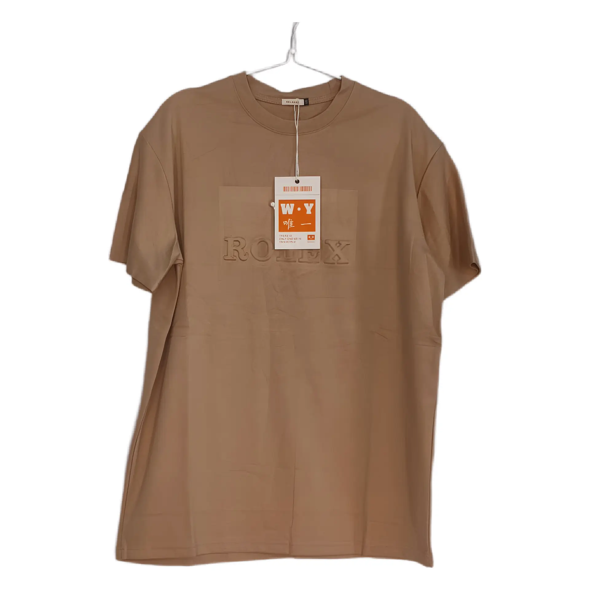 Rolex Embossed Luxury Graphic T-Shirt