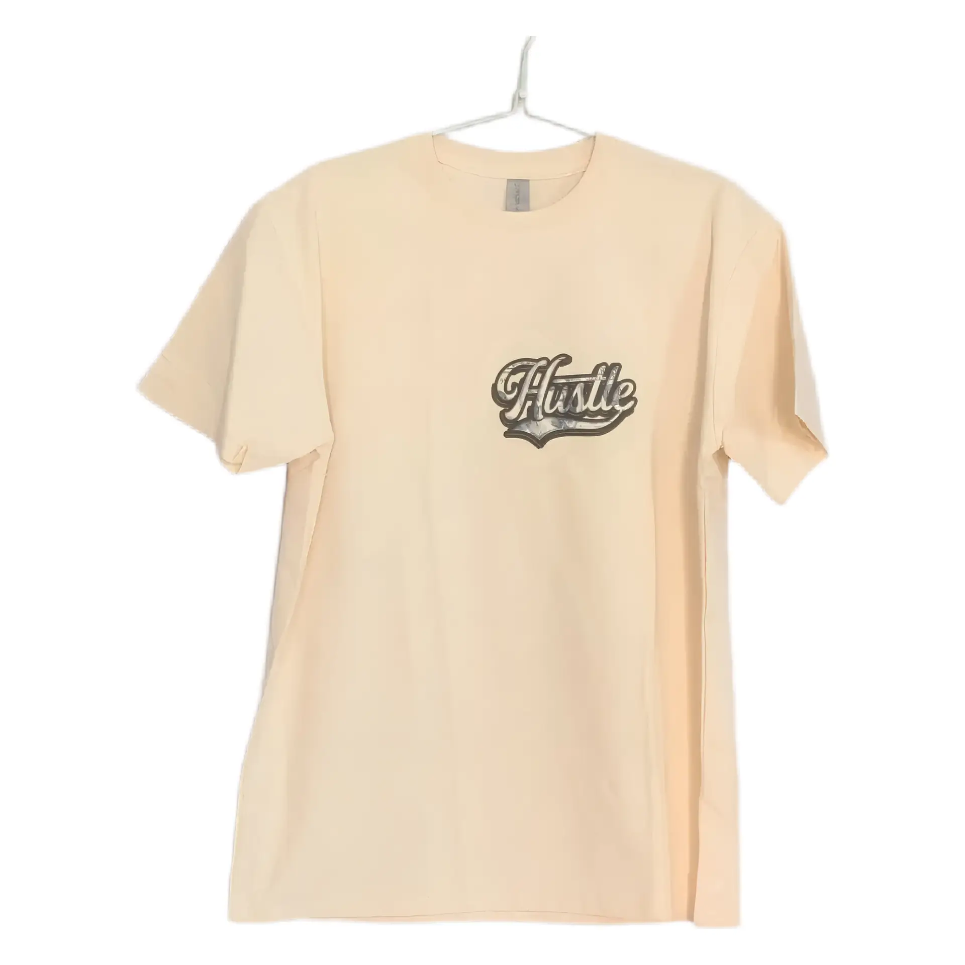 "Hustle" Script Graphic T-Shirt