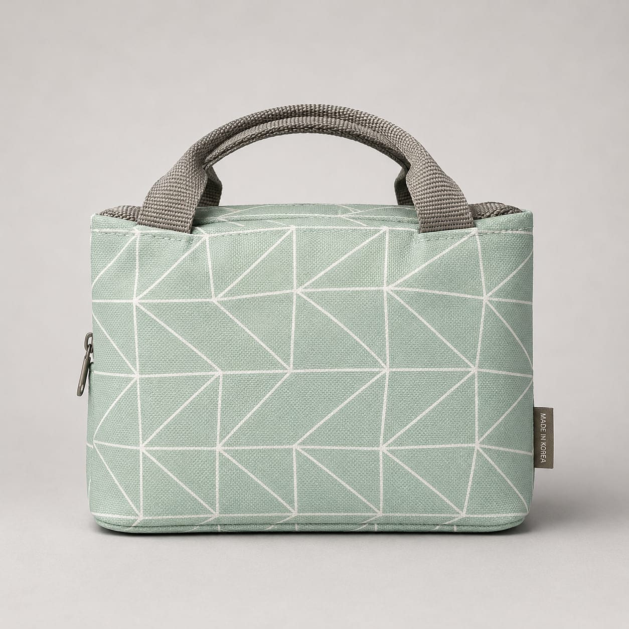 Modern Geometric Insulated Lunch Tote