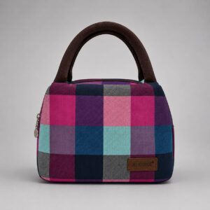XI COOK® Premium Plaid Insulated Lunch Tote