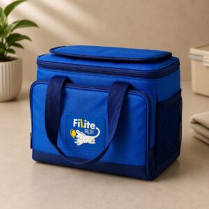 FiLite FRESH Royal Blue High-Capacity Multi-Pocket Cooler Bag