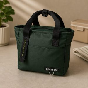Urban Forest Minimalist Insulated Multi-Pocket Lunch Tote