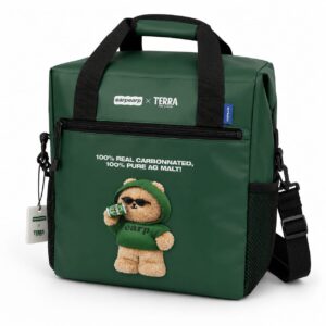 Premium Insulated "Pure Malt" Cooler Bag – Forest Green