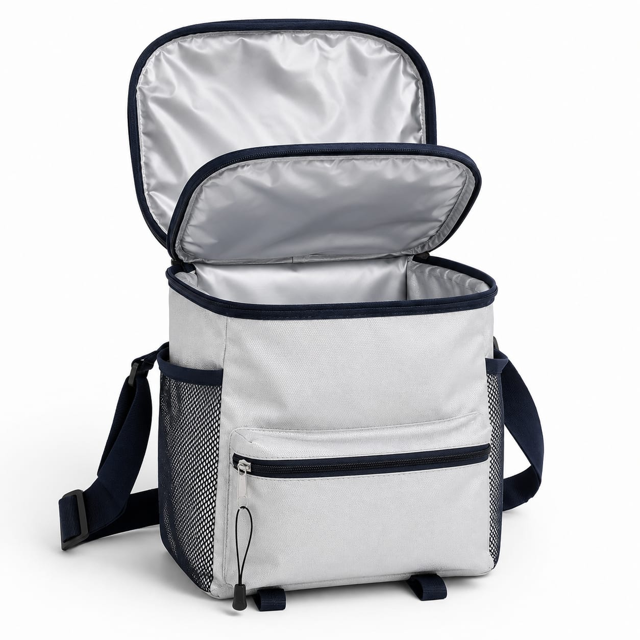 Cass "Ice Fresh" Premium Multi-Pocket Insulated Satchel Cooler Bag