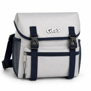 Cass "Ice Fresh" Premium Multi-Pocket Insulated Satchel Cooler Bag