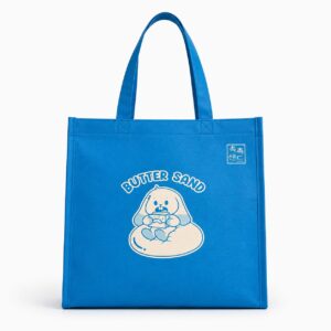 "Butter Sand" Kawaii Premium Insulated Canvas Shopping & Lunch Tote