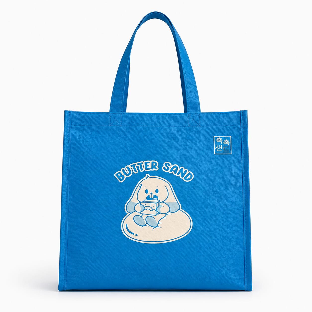 "Butter Sand" Kawaii Premium Insulated Canvas Shopping & Lunch Tote