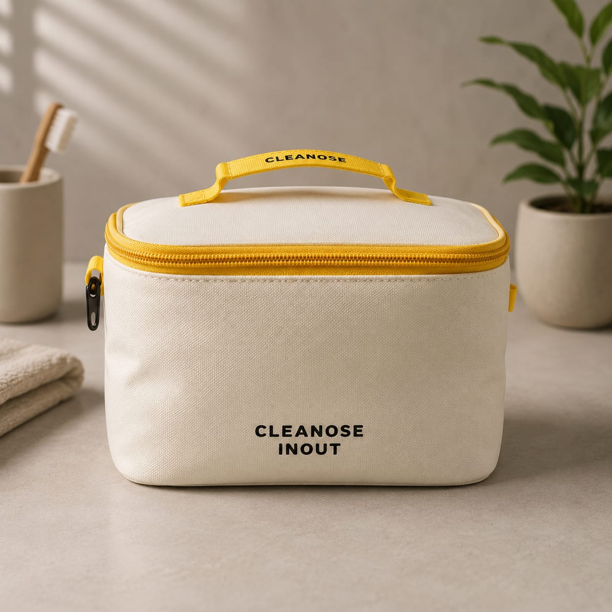 CLEANOSE "INOUT" Minimalist Dual-Function Insulated Vanity & Lunch Case