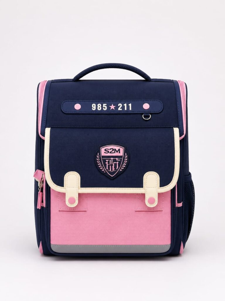 S2M Premium Preppy Orthopedic School Backpack